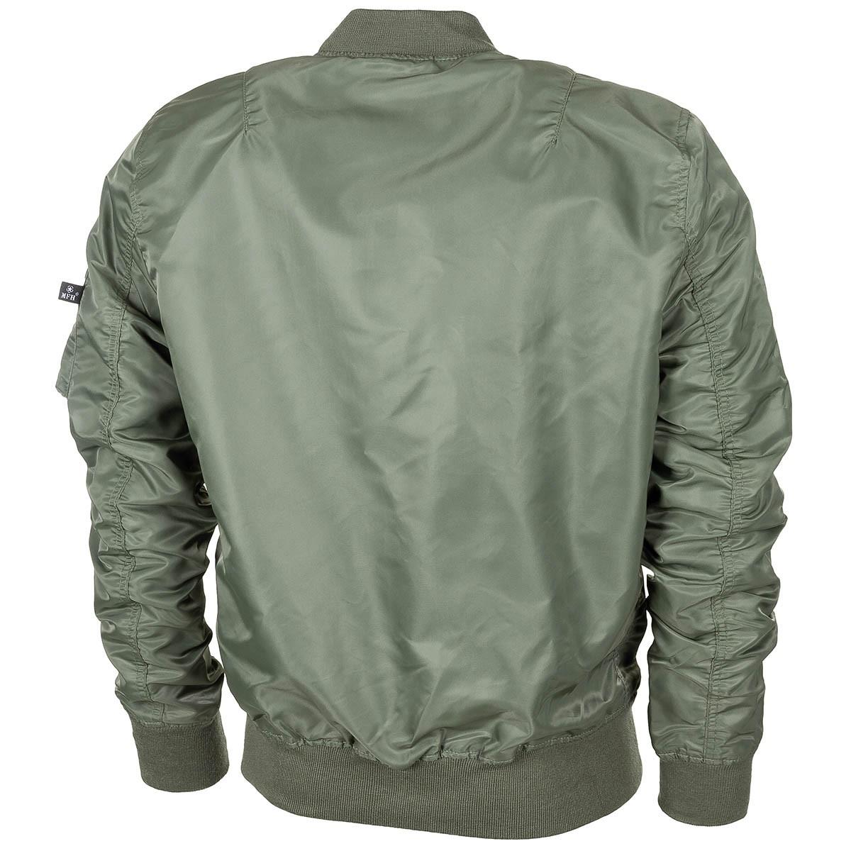 MFH United States Air Force Bomber Style Jacket Olive