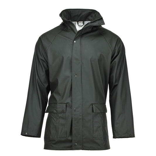 Belgian army waterproof rain jacket with hood