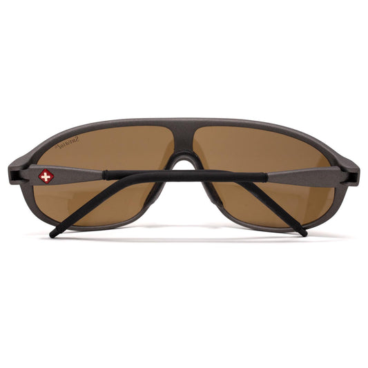 Swiss army sunglasses SUVASOL with black frame