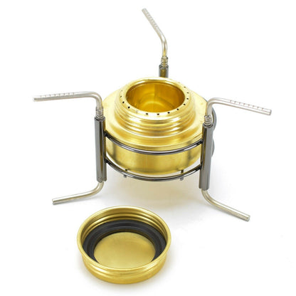 Liquid fuel brass tricot stove