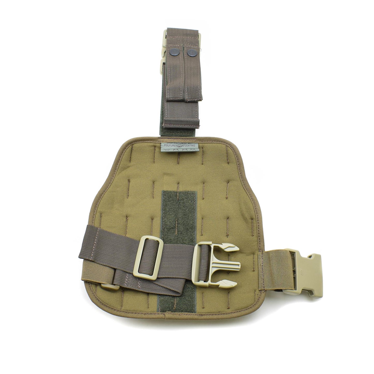 Dutch army modular leg brace with two magazine pouches