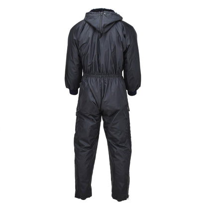 Dutch army winter overalls with hood and lining Black