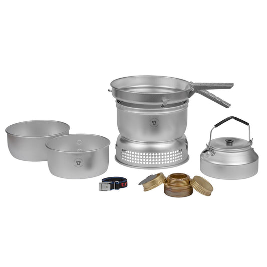 Trangia lightweight and compact stove set for outdoor camping