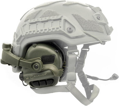 EARMOR M32X Plus elektroninės klausos apsaugos ARC Rail ausinės Foliage Green