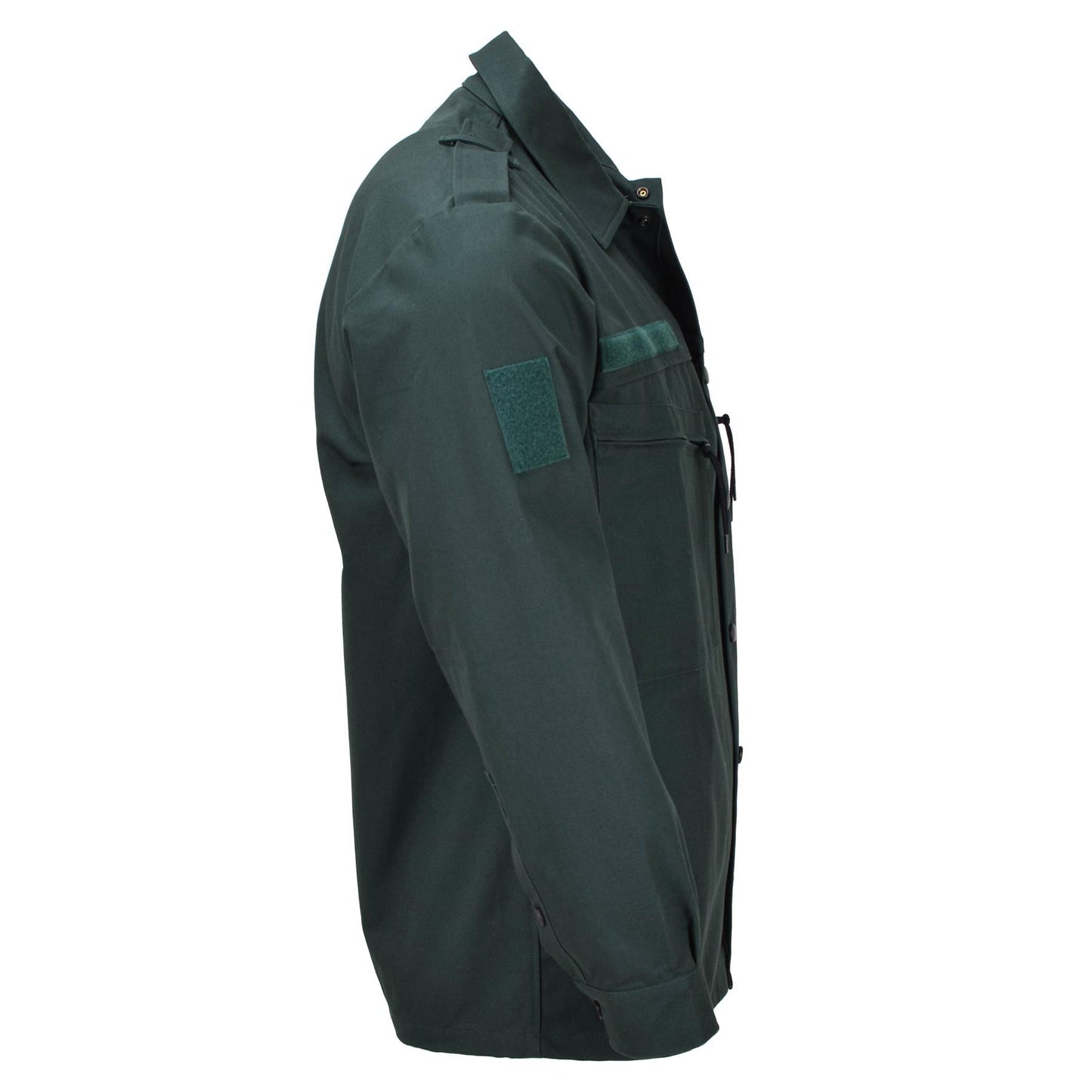 Dutch army classic jacket in dark green color