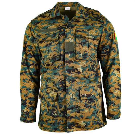 Guinea-Bissau Army Field Jacket Digital Savana Print