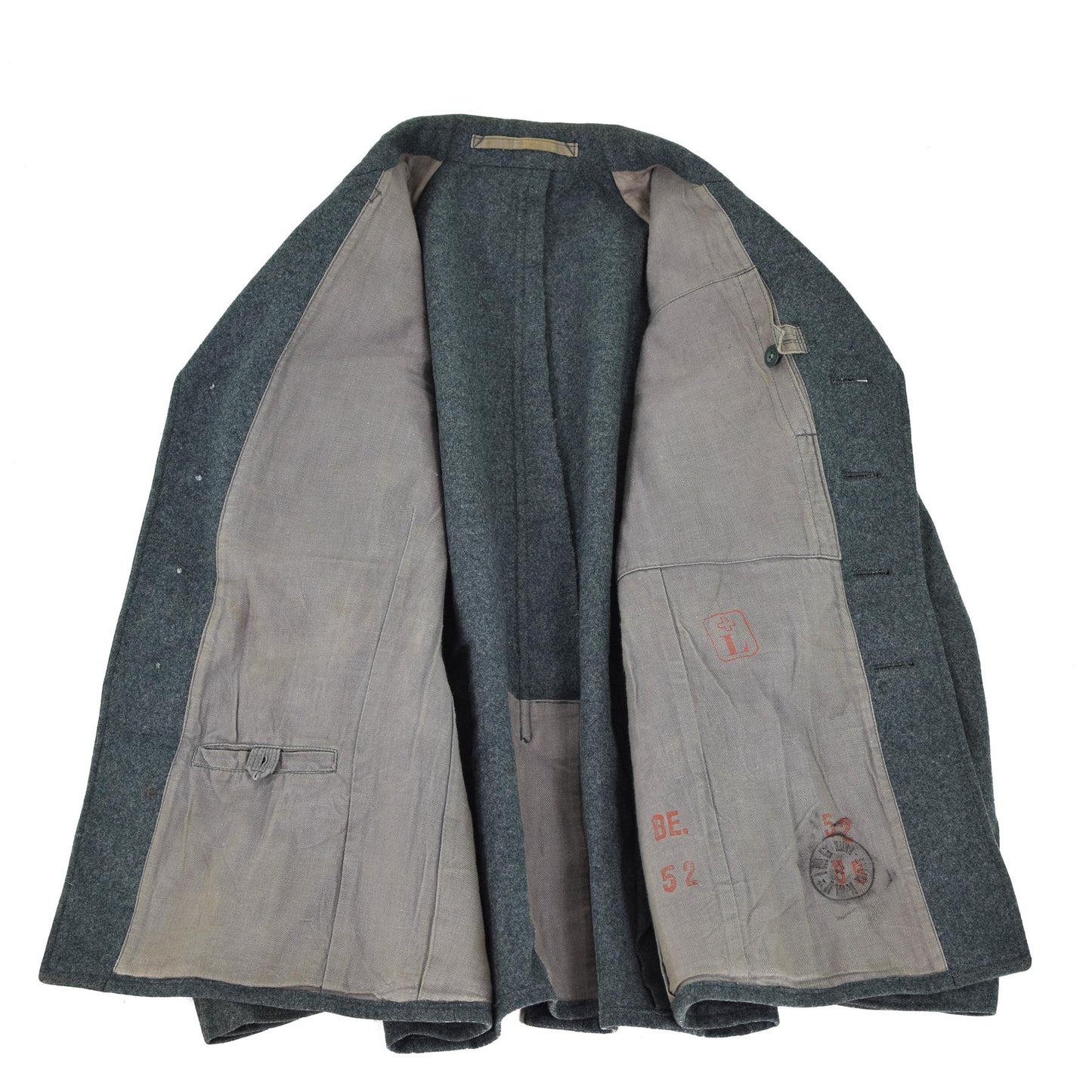 Swiss army wool parade jacket Gray