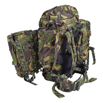 Dutch army large backpack 60 liter capacity DPM printing