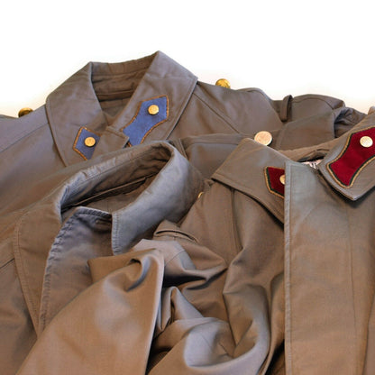 Vintage gray coat of the Austrian army