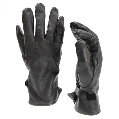 French army leather gloves Black