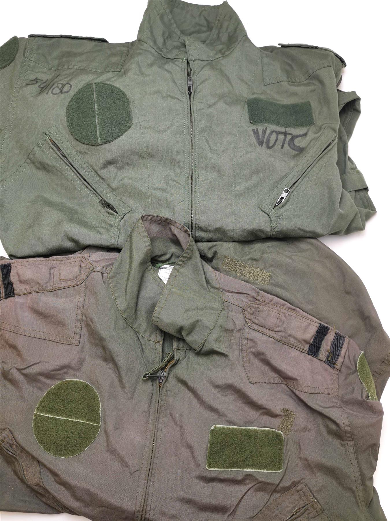 Heat-resistant overalls of the Dutch army in olive color