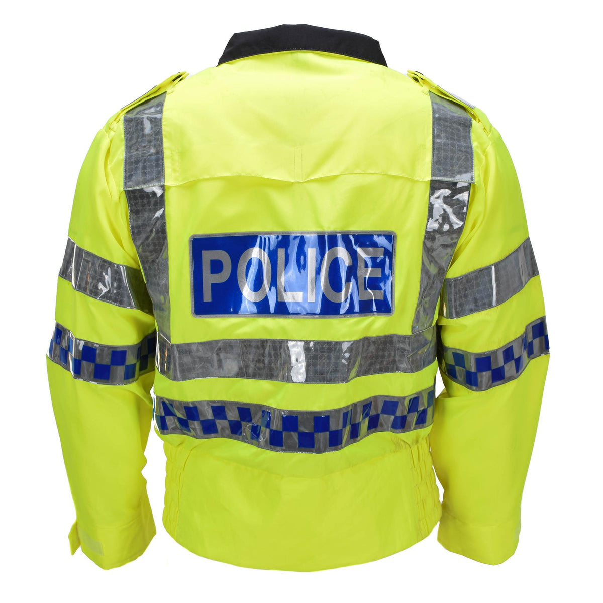 Škotijos policijos ryškiaspalvė uniforminė striukė su atšvaitais
