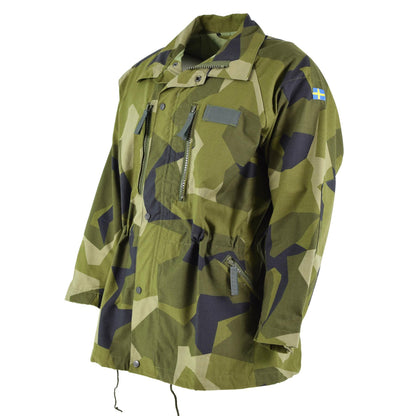 Swedish army field tactical jacket M90 printing