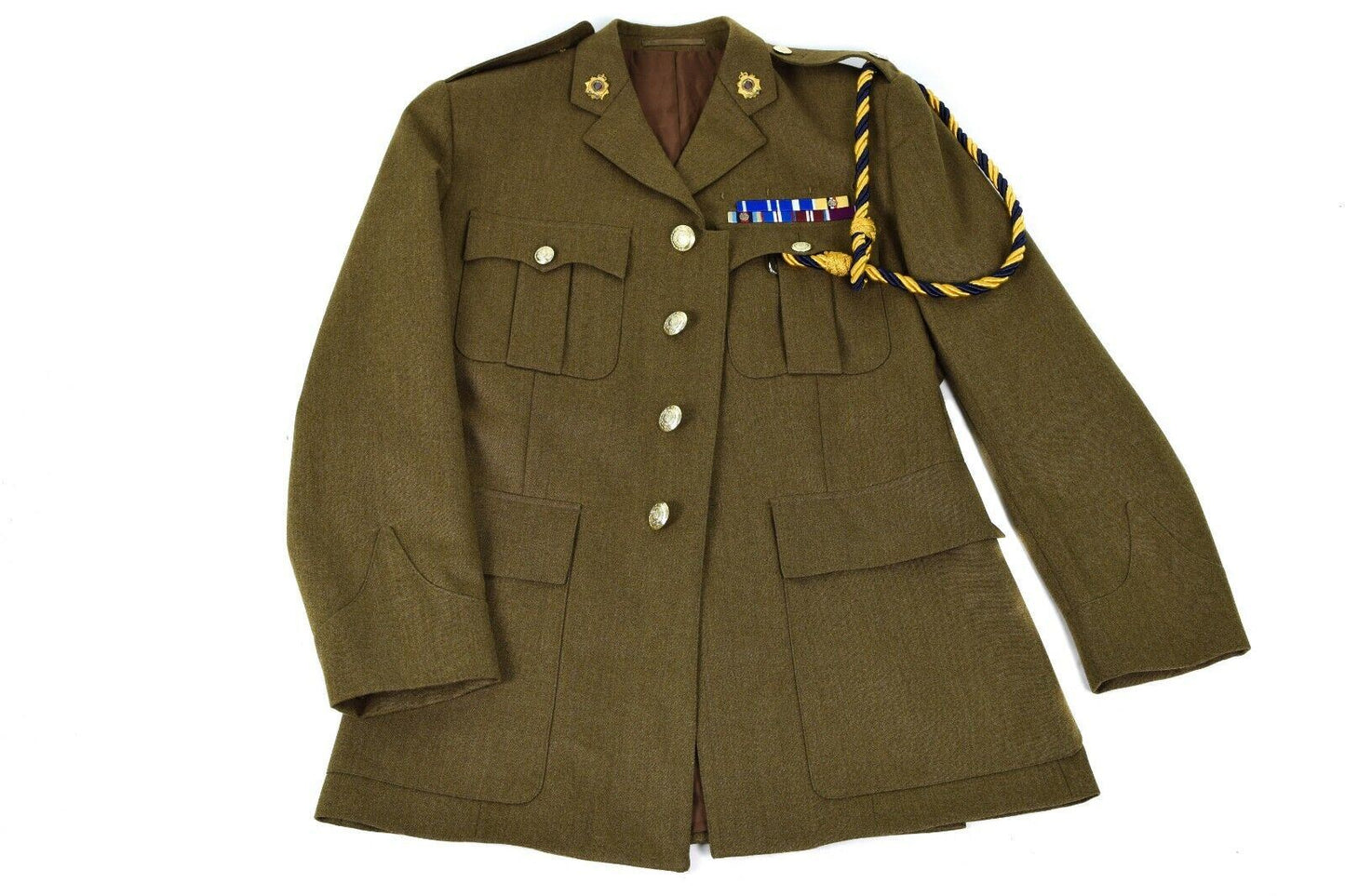 British Army Parade Jacket made of wool Khaki