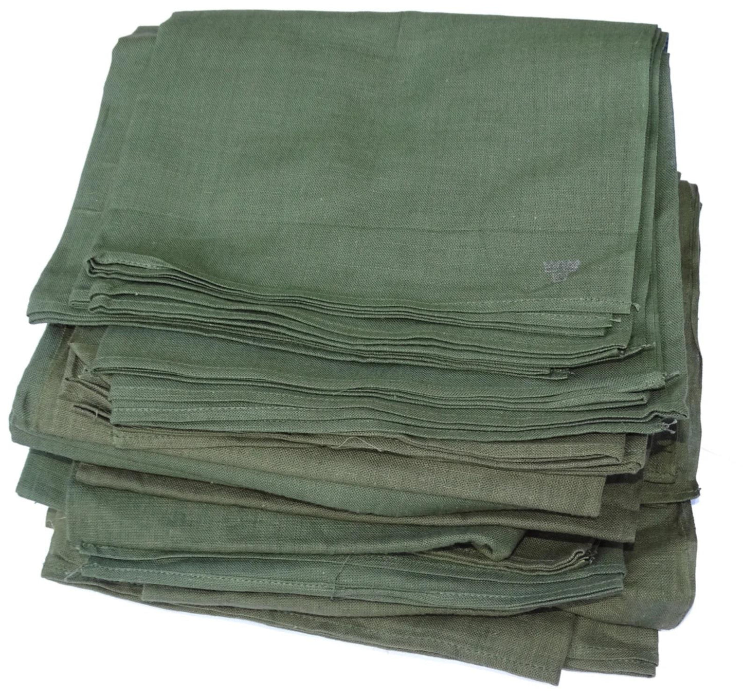 Swedish army scarf light smelling 80x80cm Green