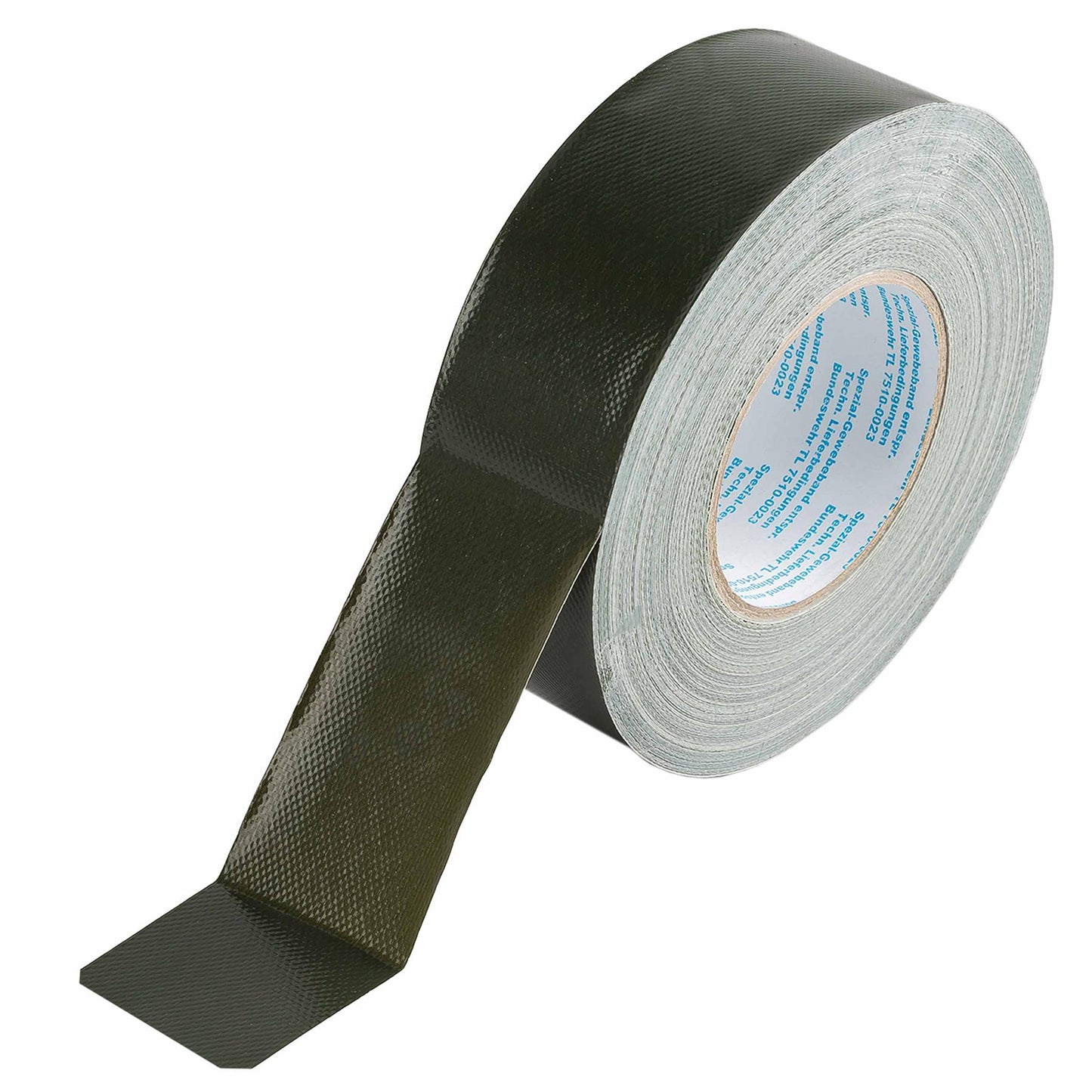 Extra strong waterproof material adhesive tape 50m x 50mm Olive