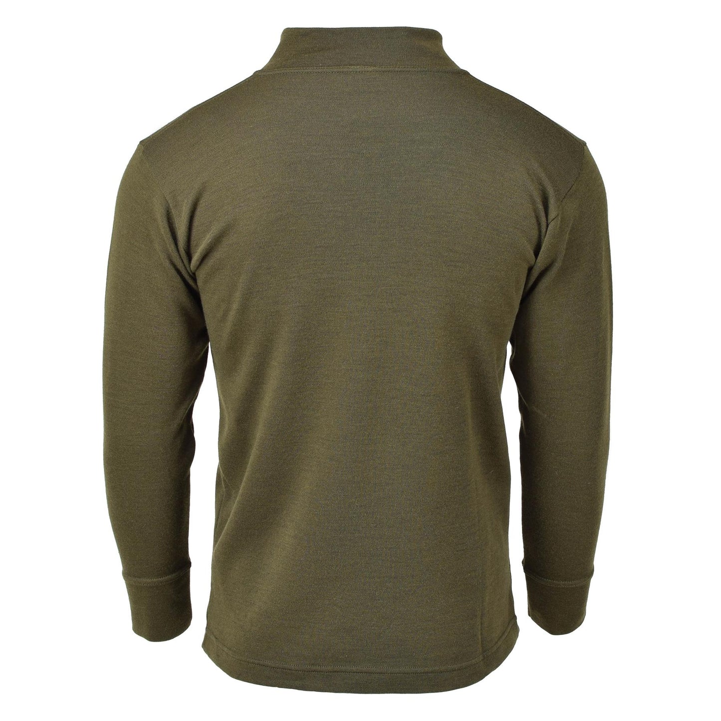 Italian Army Zip Up Undershirt Olive