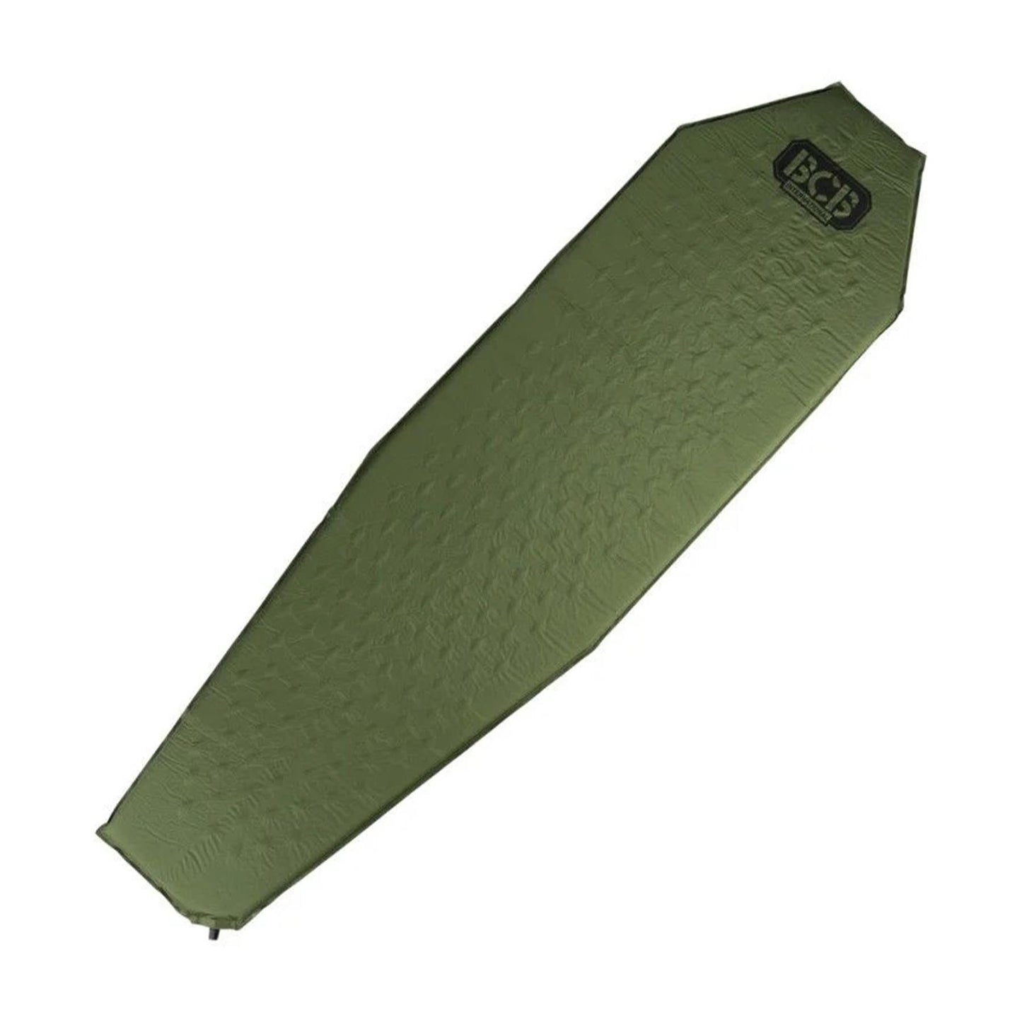 BCB self-inflating sleeping mat 180x50cm Green color