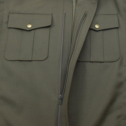 Daily jacket of the Czech army in green color