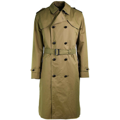 Dutch army long raincoat with lining in Khaki color