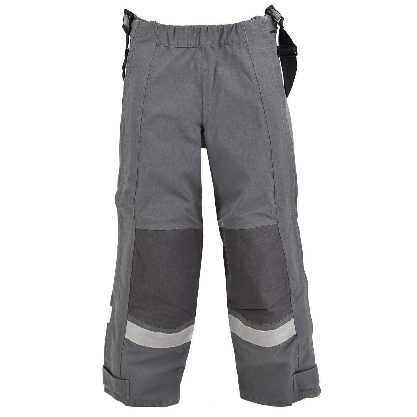 German army work trousers with braces, gray color