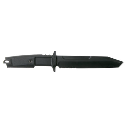 ExtremaRatio FULCRUM fixed knife partially serrated blade forprene handle.