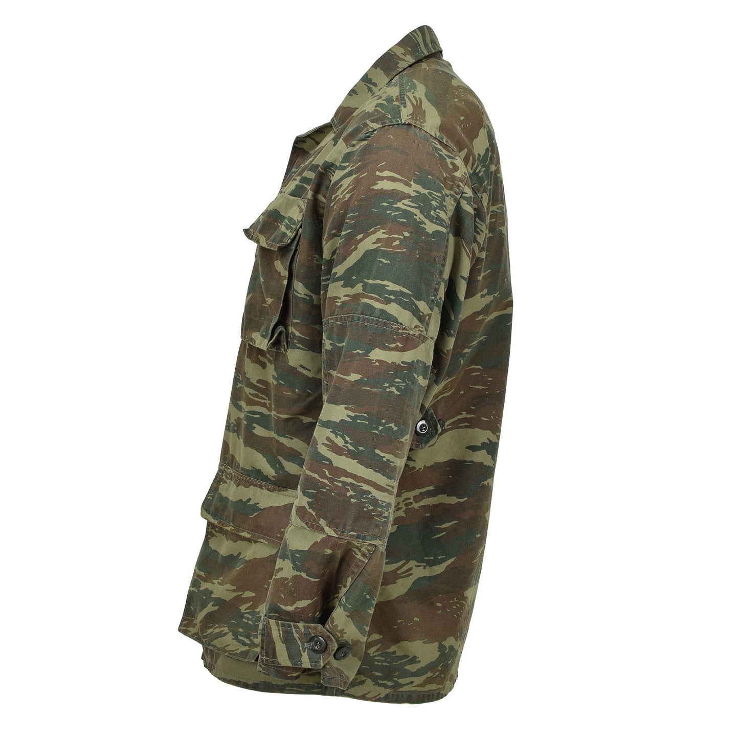 Greek army BDU field jacket Lizard print