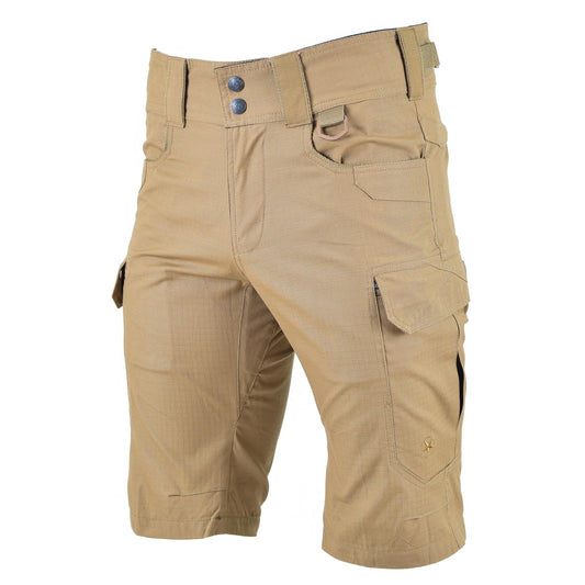 MFH Bermuda Style Cargo Shorts Khaki