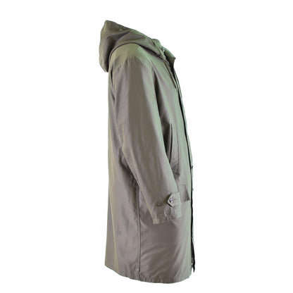 German army parka style long jacket Olive