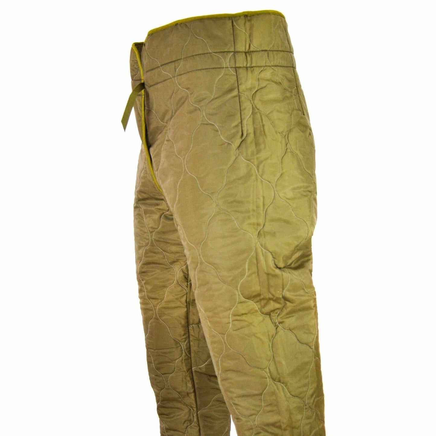 The lining of Czech army trousers is thermally warm Olive