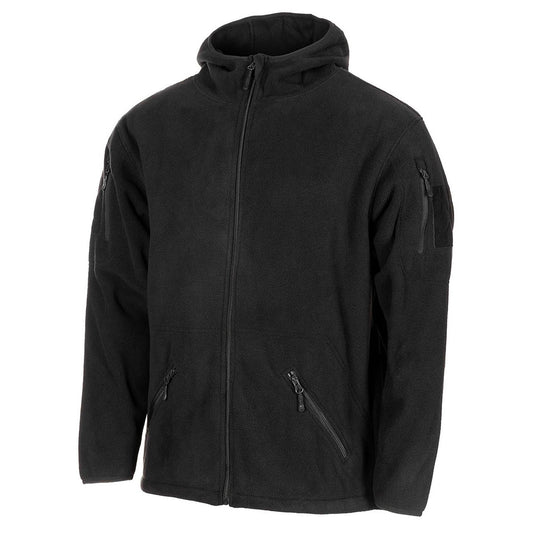 MFH warm fleece jacket in black