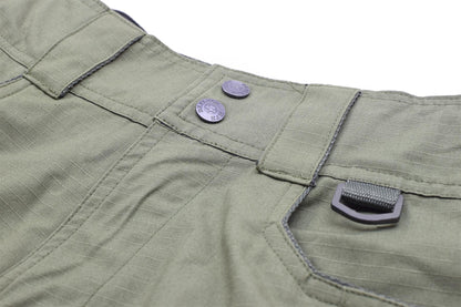 MFH bermuda style ripstop shorts Olive