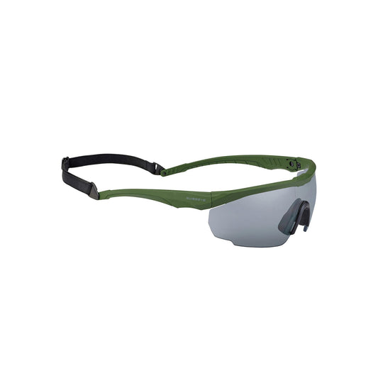 SWISSEYE tactical safety glasses UV protection non-fog Green