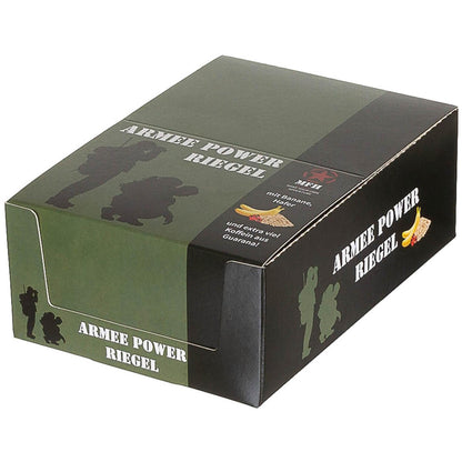 MFH armijos energetinis batonėlis 60 g banano ir guarano skonio