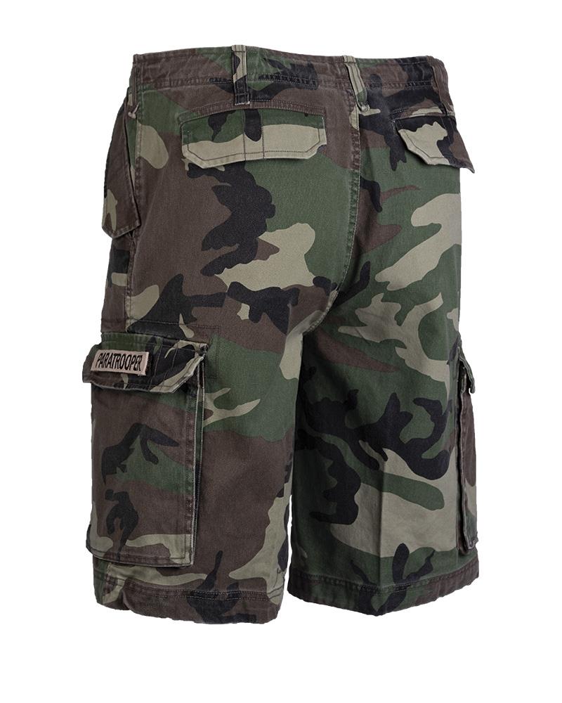 MIL-TEC German Army Style Shorts Woodland Print