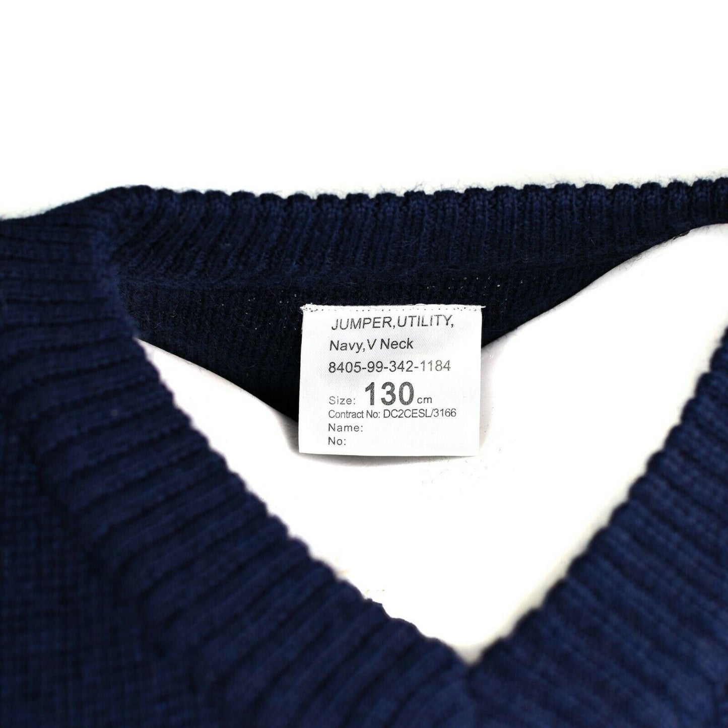 United Kingdom Police V-neck sweater in blue color