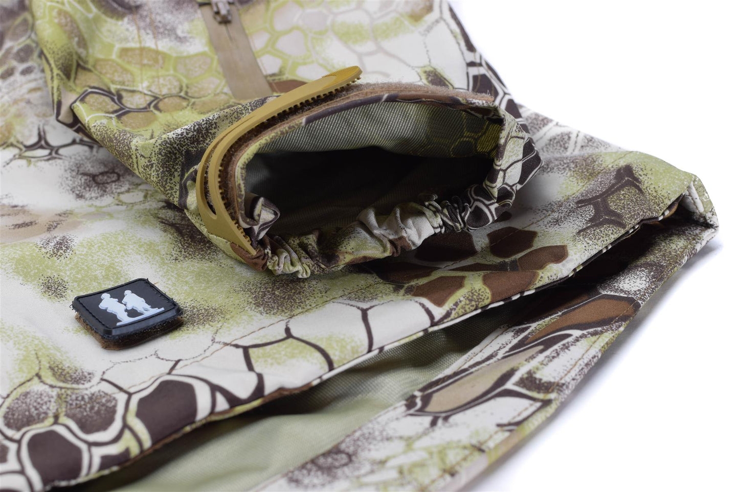 MIL-TEC waterproof jacket with hard surface MANDRA print