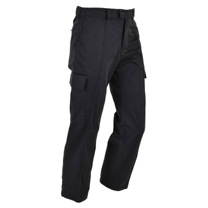 British Police Uniform Pants with Pockets Black