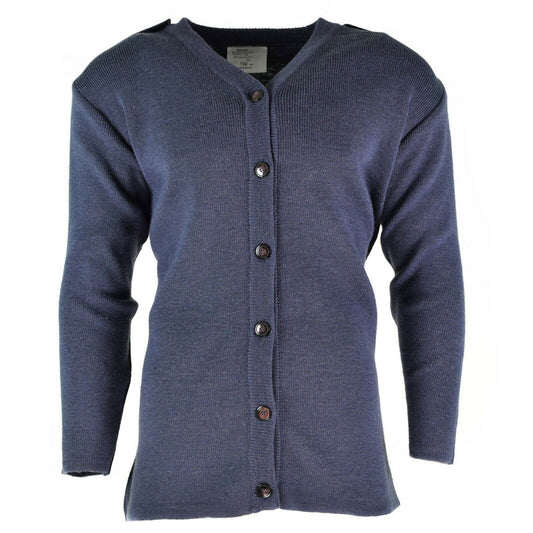 United Kingdom Army Air Force V-neck sweater in blue