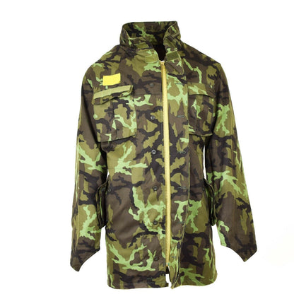 Czech military parka style jacket with CZ 95 print