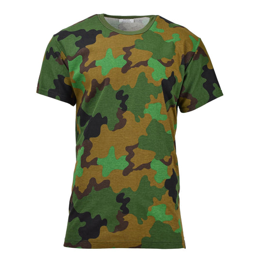 Dutch Army T-shirt with short sleeves in Woodland print