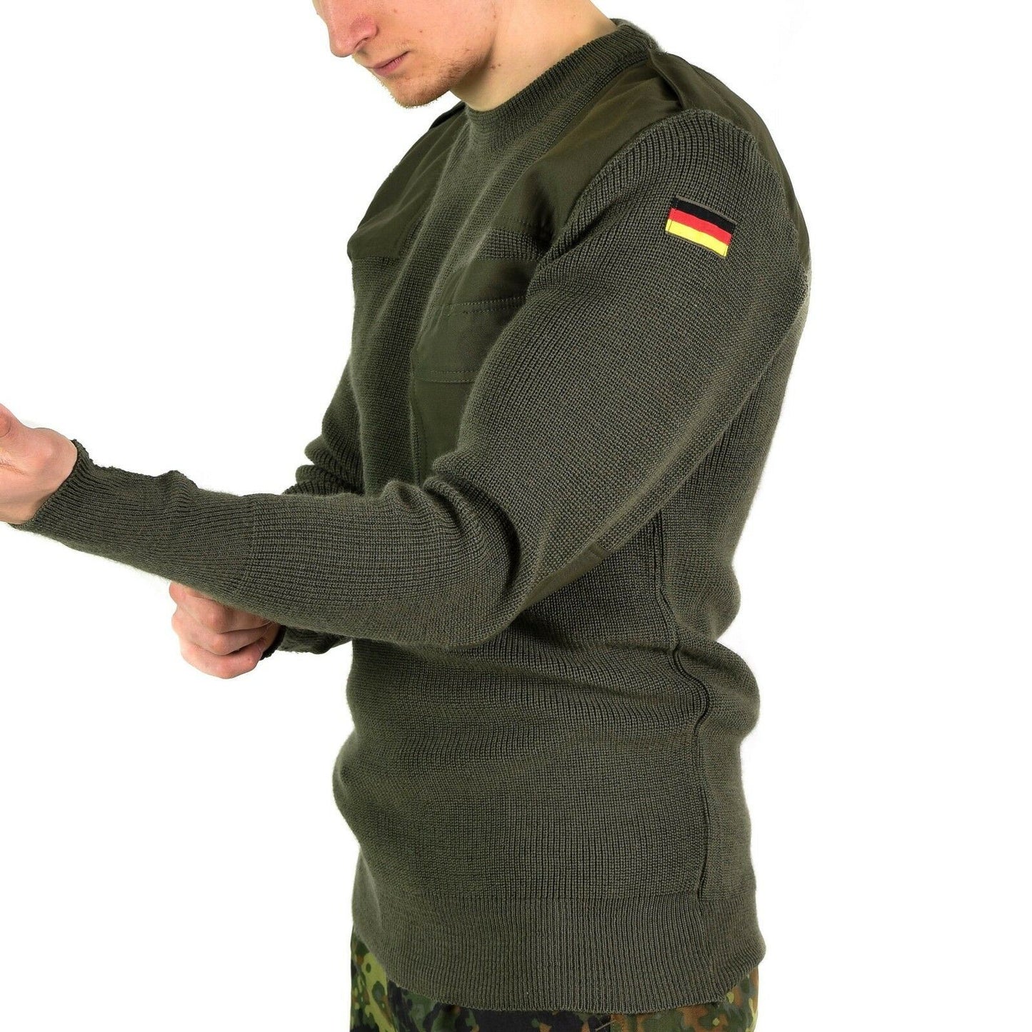 German army sweater Commando wool