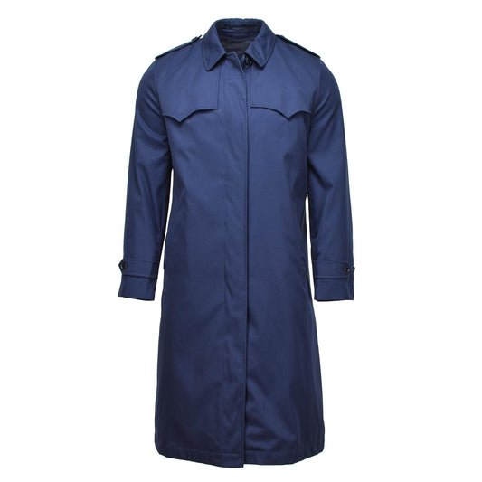 Dutch army women's raincoat in blue