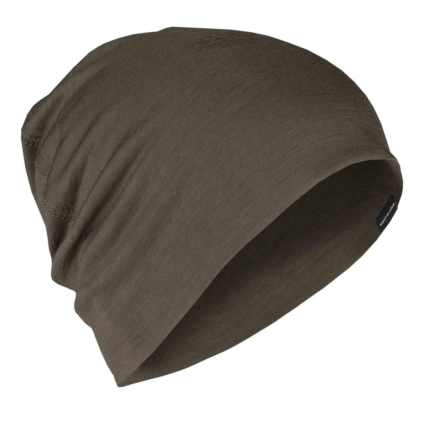 A.Blochl light merino wool hat in olive color