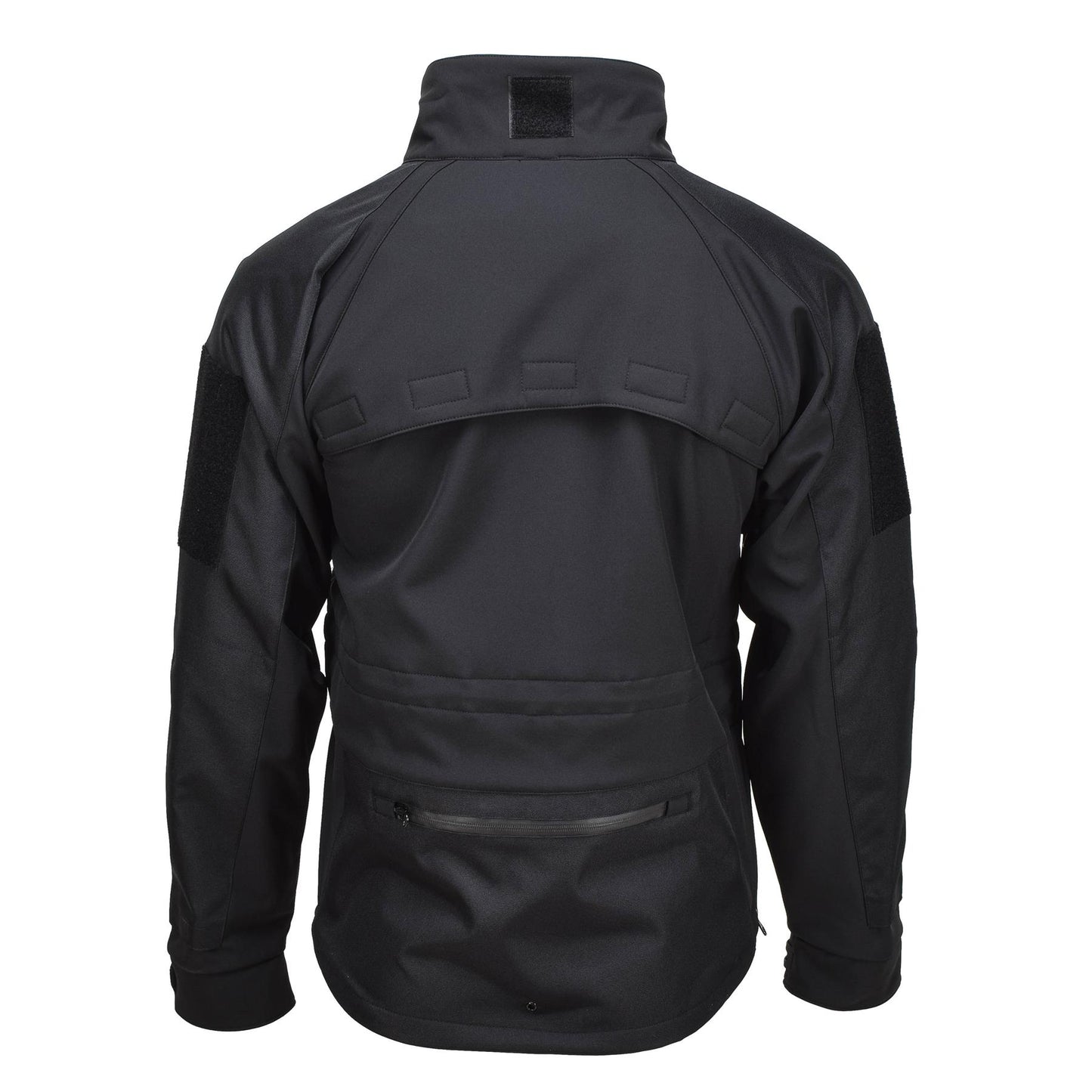 MIL-TEC wind and water resistant tactical jacket in black