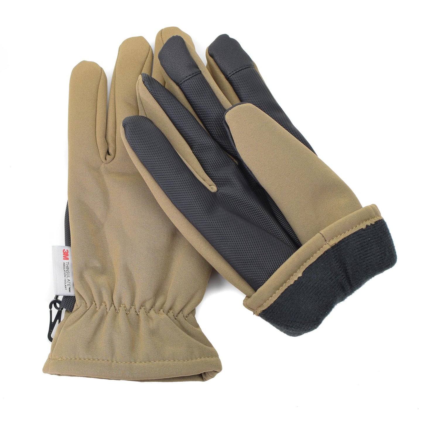 MIL-TEC Thinsulate tactical winter gloves in Coyote color