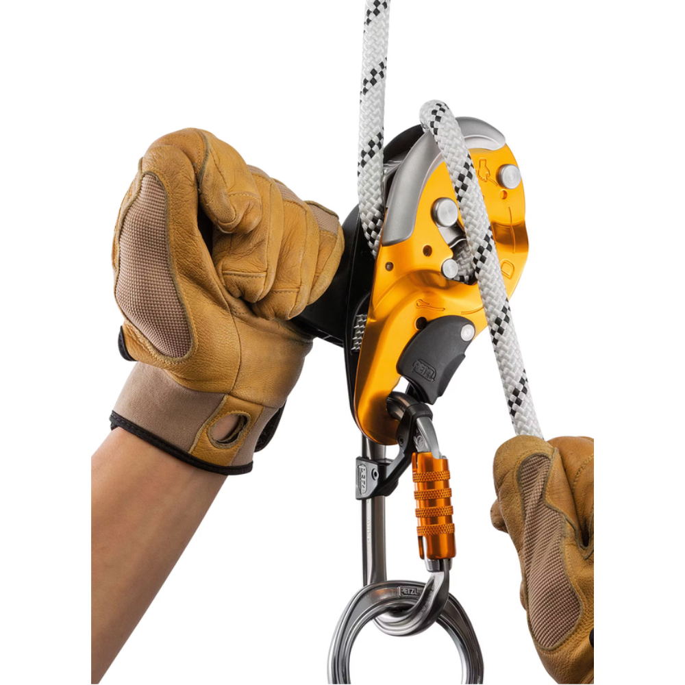 Petzl I’D S nusileidimo įtaisas AUTO-LOCK 10–11,5 mm darbui aukštyje