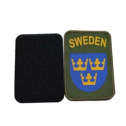 Swedish army velcro badge