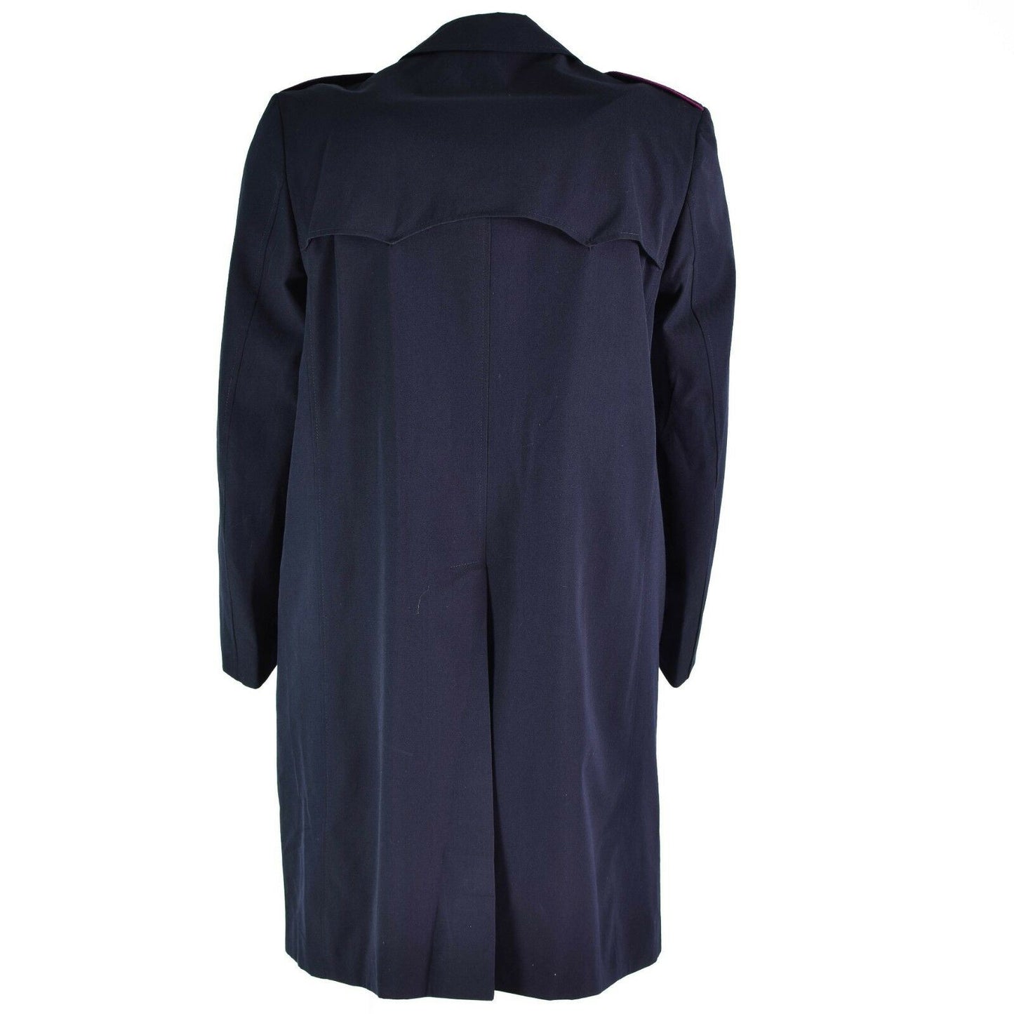 Italian navy military coat woolen Black