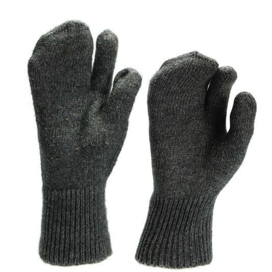 Swiss Army Glove Liners for Extreme Cold Weather Gray